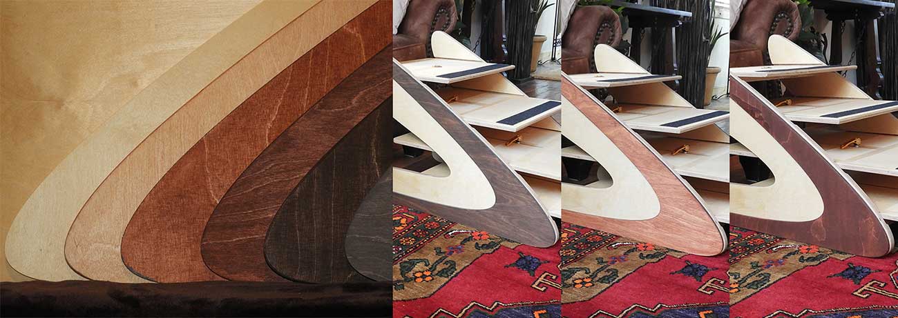 color trim options available with Good Steps dog steps