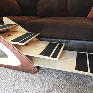 Good Steps dog steps in extended position